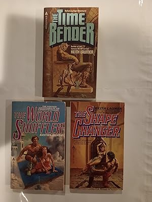 Lafayette O'Leary Series 3 book matching set 1-3 (The Time Bender, The World Shuffler, The Shape ...
