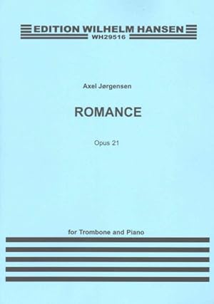 Image du vendeur pour Romance Op. 21 : For Trombone and Piano mis en vente par GreatBookPrices