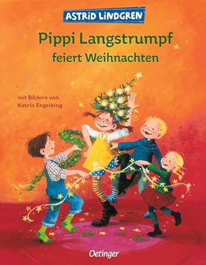 Bild des Verkufers fr Pippi Langstrumpf feiert Weihnachten: Astrid Lindgren Kinderbuch-Klassiker. Oetinger Weihnachten-Bilderbuch und Vorlesebuch ab 4 Jahren zum Verkauf von Studibuch