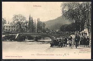 Carte postale Labastide-sur-L`Hers, Le Pont