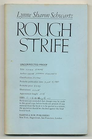 Image du vendeur pour Rough Strife mis en vente par Between the Covers-Rare Books, Inc. ABAA