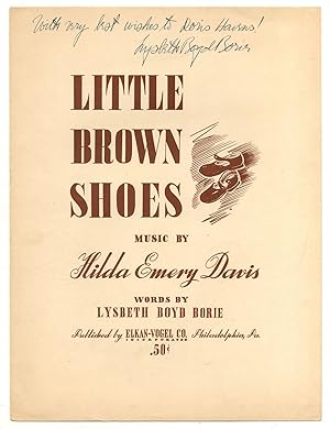 [Sheet music]: Little Brown Shoes