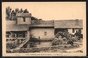 Carte postale Tarsac, Le Moulin