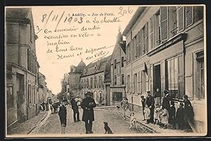Carte postale Andilly, Rue de Paris