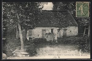 Carte postale Ver-sur-Mer, Le Bief du Vieux Moulin