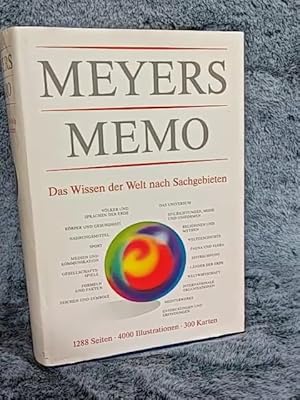 Bild des Verkufers fr Meyers Memo : das Wissen der Welt nach Sachgebieten. hrsg. und bearb. von Meyers Lexikonredaktion zum Verkauf von TschaunersWelt