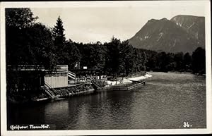 Foto Ansichtskarte / Postkarte Bad Goisern am Hallstättersee Oberösterreich, Strandbad