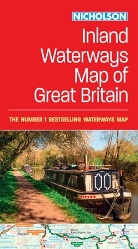 Seller image for Collins Nicholson Inland Waterways Map Of Great Britain for sale by GreatBookPrices