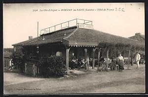 Carte postale Mimizan-les-Bains, Hotel de France