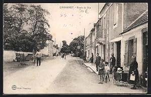 Carte postale Gabarret, Route de Sos