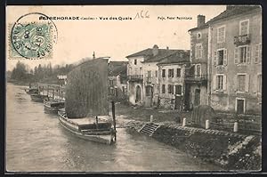 Carte postale Peyrehorade, Vue des Quais