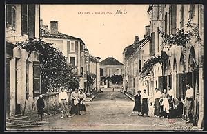 Carte postale Tartas, Rue d`Orope
