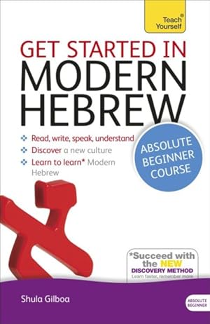 Imagen del vendedor de Get Started in Modern Hebrew -Language: Hebrew a la venta por GreatBookPricesUK