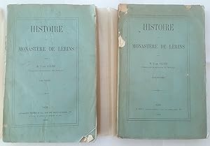 Histoire du monastère de Lérins par M. l'abbé Alliez chanoine honoraire de Fréjus.