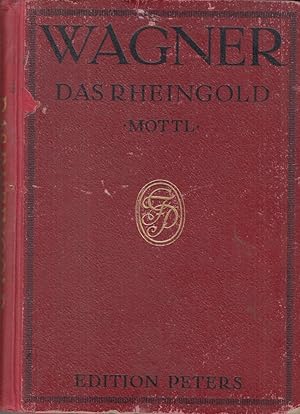 Imagen del vendedor de Das Rheingold von Richard Wagner. Klavierauszug mit Text von Felix Mottl. - a la venta por Antiquariat Carl Wegner