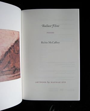 Seller image for Ballast Flint: poems. Artwork by Hannah Rye for sale by James Fergusson Books & Manuscripts