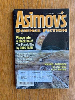 Bild des Verkufers fr Asimov's Science Fiction February 1998 zum Verkauf von Scene of the Crime, ABAC, IOBA