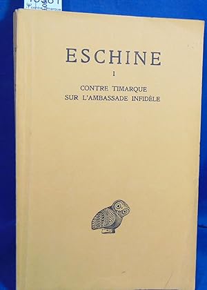 Seller image for 1 contre Timarque sur l'ambassade infidle for sale by librairie le vieux livre