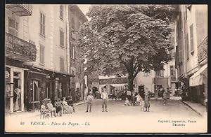 Carte postale Vence, Place du Peyra