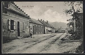 Carte postale Pont-Saint-Mard, Dorstrasse