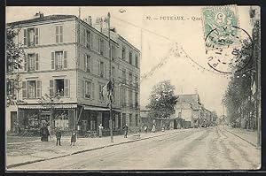 Carte postale Puteaux, Le Quai