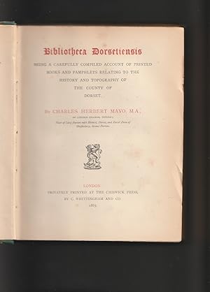 Bibliotheca Dorsetiensis