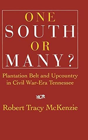 Seller image for One South or Many?: Plantation Belt and Upcountry in Civil War-Era Tennessee for sale by WeBuyBooks