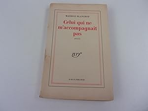 Imagen del vendedor de CELUI QUI NE M'ACCOMPAGNAIT PAS a la venta por occasion de lire