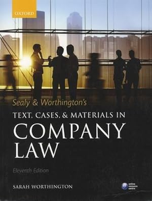 Imagen del vendedor de Sealy & Worthington's Text, Cases, and Materials in Company Law a la venta por WeBuyBooks