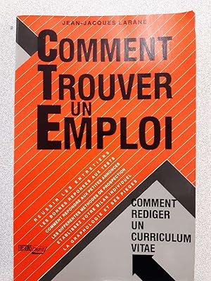 Seller image for Comment trouver un emploi for sale by Dmons et Merveilles