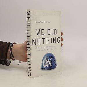 Seller image for We Did Nothing for sale by Bookbot