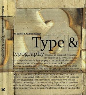 Bild des Verkufers fr Type and Typography zum Verkauf von WeBuyBooks