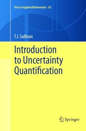 Bild des Verkufers fr Introduction to Uncertainty Quantification zum Verkauf von GreatBookPrices