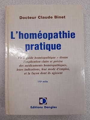 Bild des Verkufers fr L'homopathie pratique zum Verkauf von Dmons et Merveilles