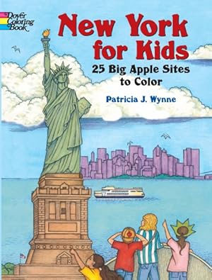 Immagine del venditore per New York For Kids : 25 Big Apple Sites To Color venduto da GreatBookPrices