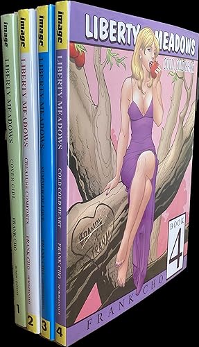 Seller image for Liberty Meadows. (Four volume set.) Cover Girl; Creature Comforts; Summer of Love; Cold, Cold Heart for sale by Weather Rock Book Company