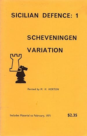 Imagen del vendedor de Sicilian Defence: 1 Scheveningen Variation a la venta por Birkitt's Books