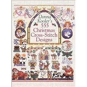 Seller image for Donna Kooler's 555 Christmas Cross-Stitch Designs for sale by WeBuyBooks