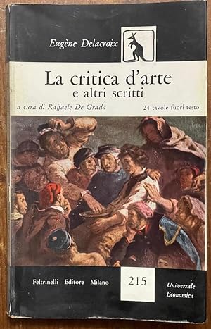 Seller image for La critica d'arte e altri scritti for sale by librisaggi