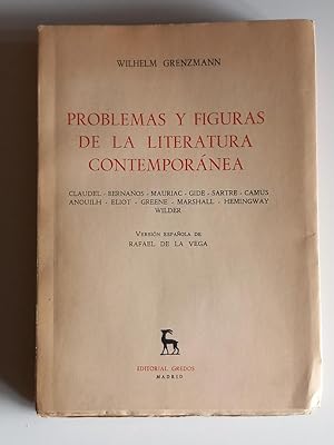 Problemas y figuras de la literatura contemporánea. Claudel, Bernanos, Mauriac, Gide, Sartre, Cam...