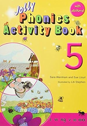 Bild des Verkufers fr Jolly Phonics Activity Book 5: In Precursive Letters (British English edition) (Jolly Phonics Activity Books, set 1-7) zum Verkauf von WeBuyBooks