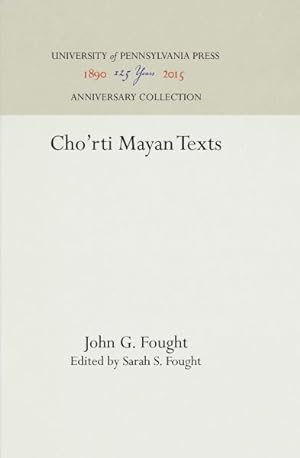 Seller image for Chorti Mayan Texts : I for sale by GreatBookPrices