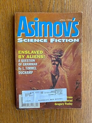 Bild des Verkufers fr Asimov's Science Fiction April 1998 zum Verkauf von Scene of the Crime, ABAC, IOBA