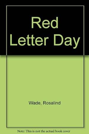 Bild des Verkufers fr Red Letter Day zum Verkauf von WeBuyBooks 2