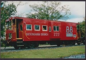 Seller image for Buckingham Branch RR bay window caboose #222 color photo 2000 for sale by The Jumping Frog