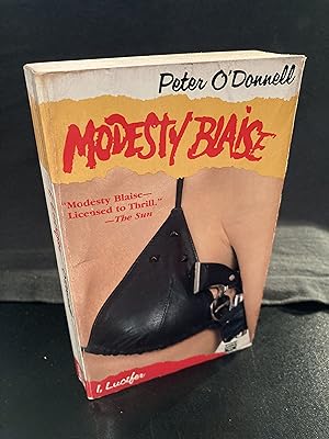 I, Lucifer / ("Modesty Blaise" Series #3), Paperback, Mysterious Press, First Edition,** I have a...