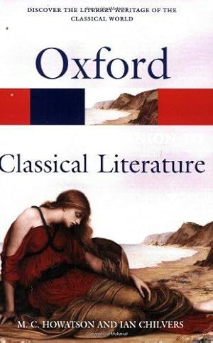 Image du vendeur pour The Concise Oxford Companion to Classical Literature (Oxford Paperback Reference) mis en vente par WeBuyBooks