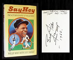 Seller image for Say Hey: The Autobiography of Willie Mays (Signed 1st Edition) for sale by Bookcharmed Books IOBA