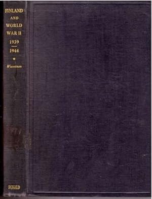 Seller image for Finland And World War II 1939-1944 by John H. Wuorinen, PH.D. for sale by Lavendier Books