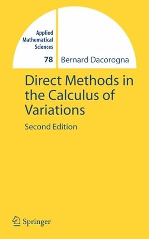 Immagine del venditore per Direct Methods in the Calculus of Variations venduto da GreatBookPrices